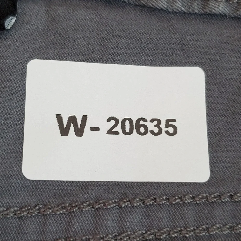 Theory Men Pants 31 Gray Chino Twill Zipper 29